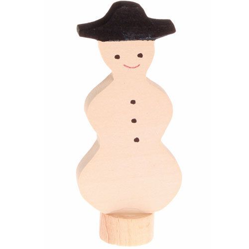 grimm's decoratie figuur - sneeuwpop