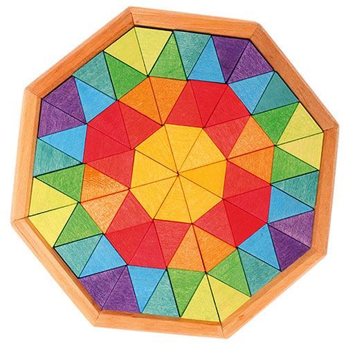 grimm's puzzel achthoek - small - 72st