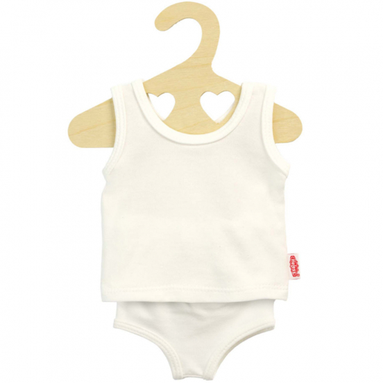 heless poppenkleding ondergoed wit - 35 cm