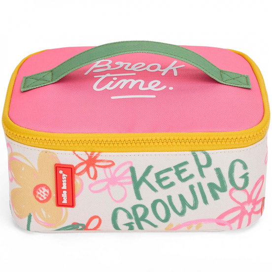 hello hossy lunchtas flower artwork