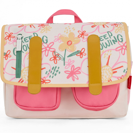 hello hossy schooltas flower artwork - 34 cm