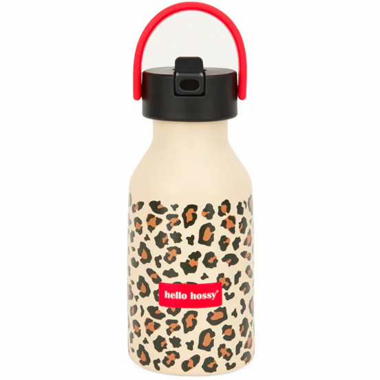 hello hossy thermosfles léopard - 350 ml