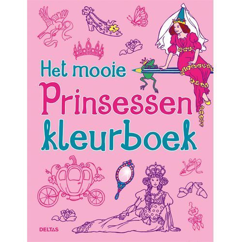 uitgeverij deltas het mooie prinsessen kleurboek