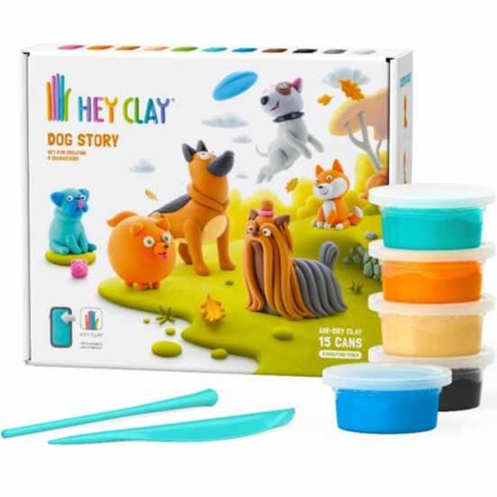 hey clay boetseerklei dog story
