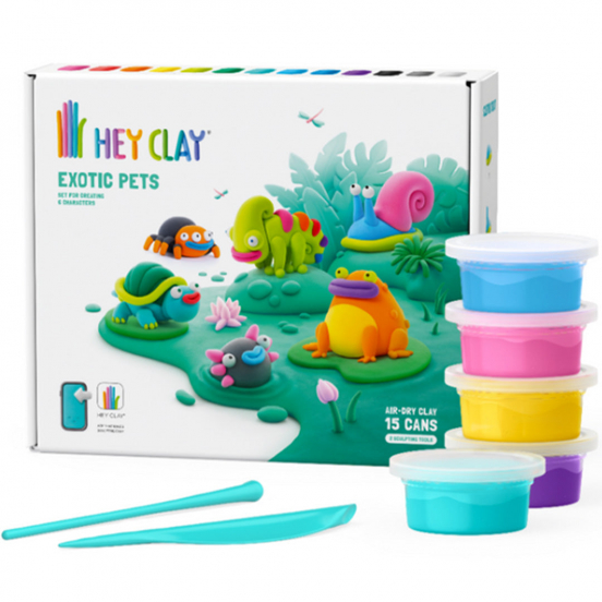 hey clay boetseerklei exotische huisdieren