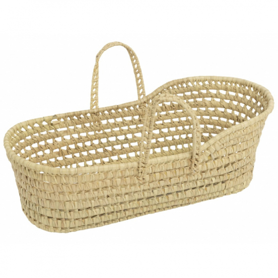 hollie poppendraagmand mozes - 50 cm