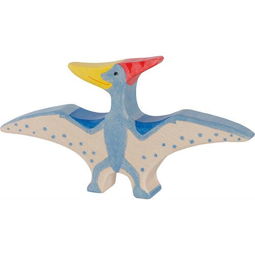 holztiger reptiel pteranodon 16 cm
