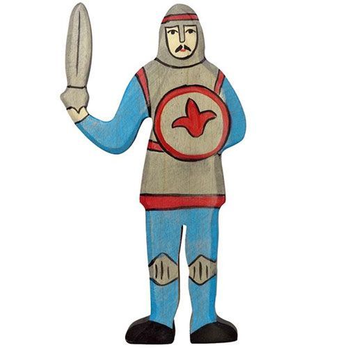 holztiger ridder met zwaard 16 cm