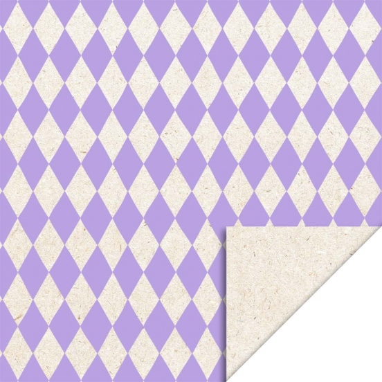 house of products inpakpapier harlequin lilac - 3 m  