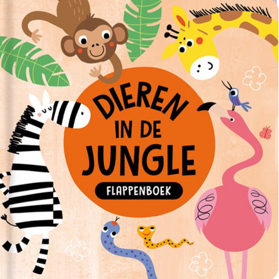 image books flapjesboek dieren in de jungle