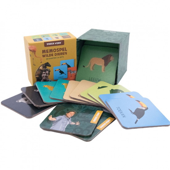 image books freek vonk memospel wilde dieren