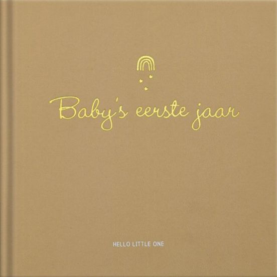 image books invulboek hello little one - baby's eerste jaar