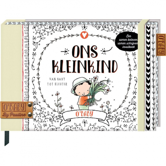 image books invulboek o'baby - ons kleinkind