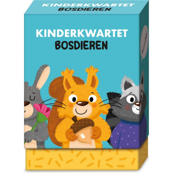 image books kwartet bosdieren