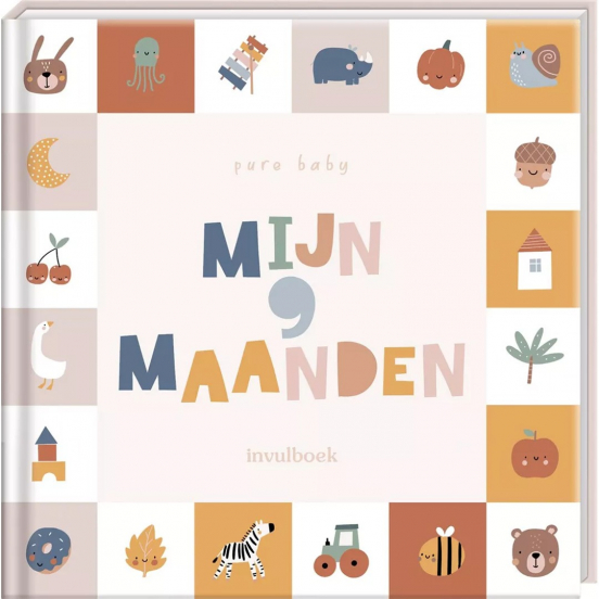 image books pure baby - mijn 9 maanden