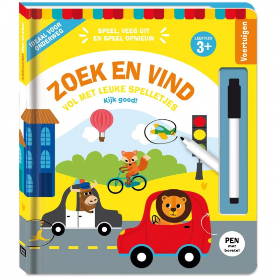 image books spelletjesboek zoek en vind - voertuigen