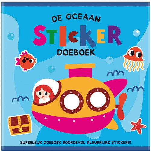 image books sticker doeboek - de oceaan
