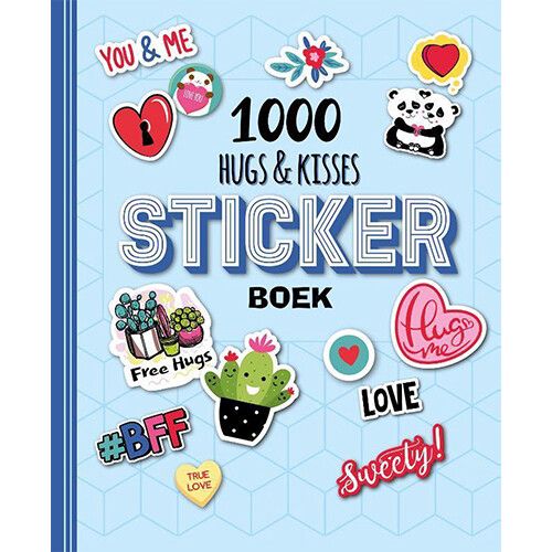 image books stickerboek 1000 hugs and kisses