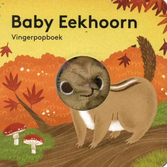 image books vingerpopboek baby eekhoorn