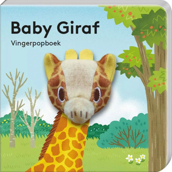 image books vingerpopboek baby giraf