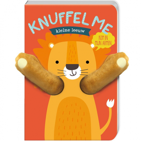 image books vingerpopboek knuffel me - kleine leeuw