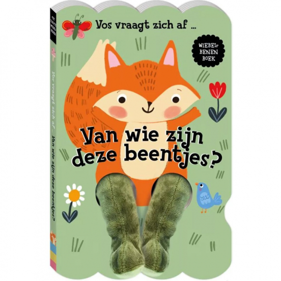 image books vingerpopboek van wie zijn deze beentjes? - vos