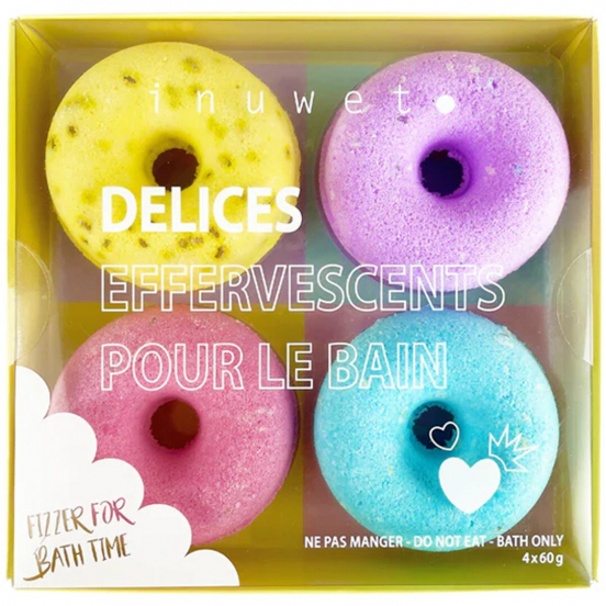 inuwet bruisbal donut - 4st