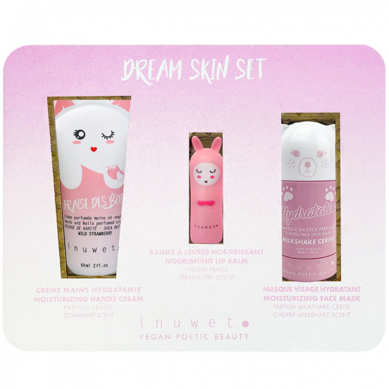 inuwet giftset dream skin pink