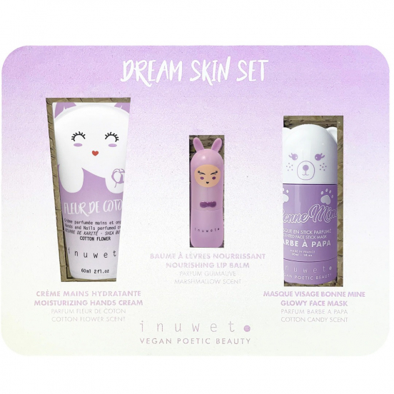 inuwet giftset dream skin purple