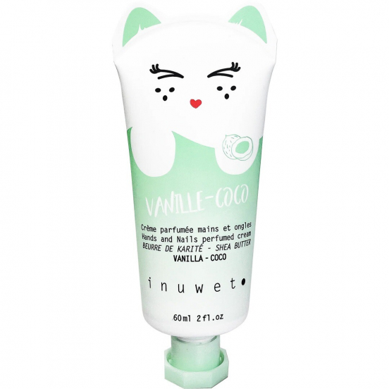 inuwet handcrème vanilla coconut
