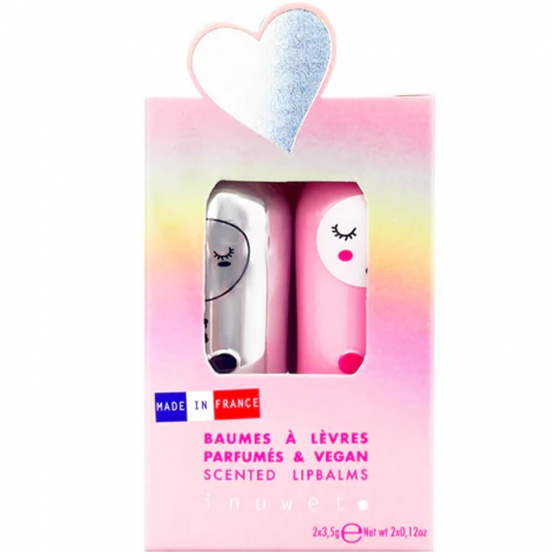 inuwet lippenbalsem giftset duo - chloe