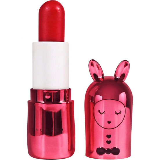 inuwet lippenbalsem metallic candy apple - red