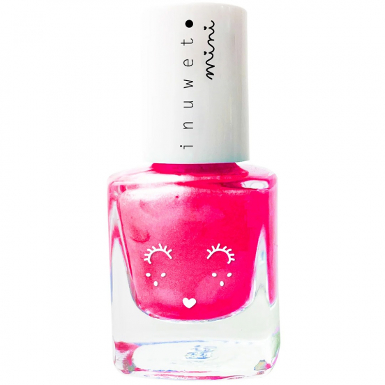inuwet nagellak neon pink - bubble gum