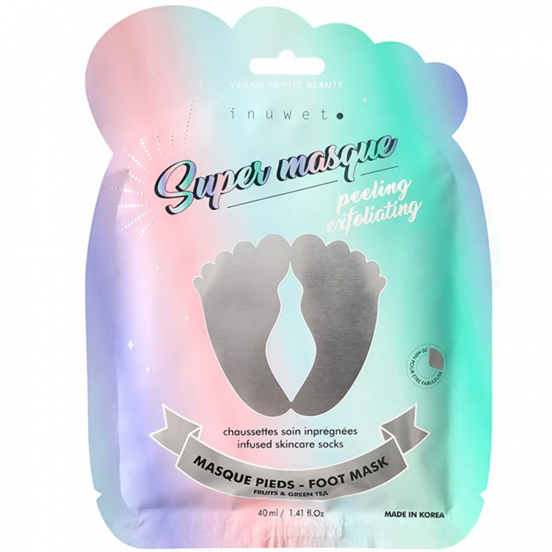 inuwet voetmasker peeling socks