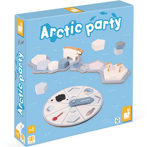 janod bordspel arctic party