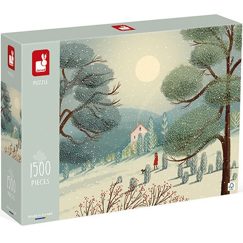 janod puzzel winter wonderland - 1500st