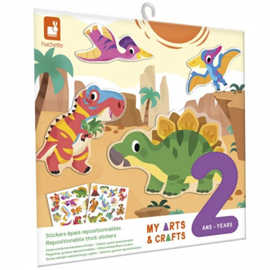 janod stickers dinosaurus herbruikbaar