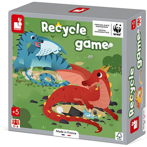 janod wwf samenwerkingsspel recyclen