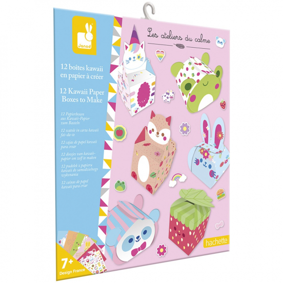 janod doosjes vouwen kawaii - 12st