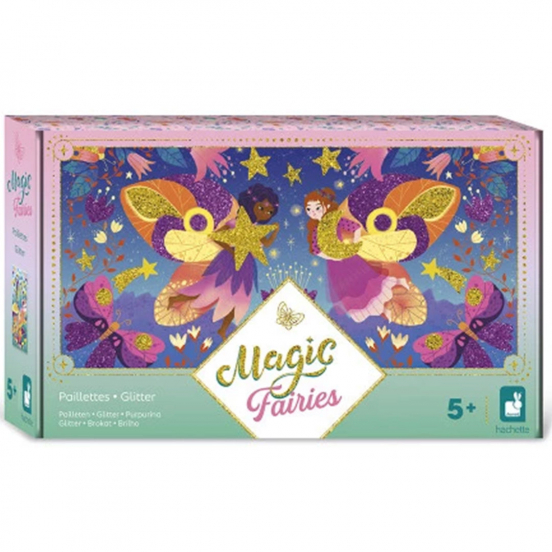 janod knutselset met glitter magische feeën