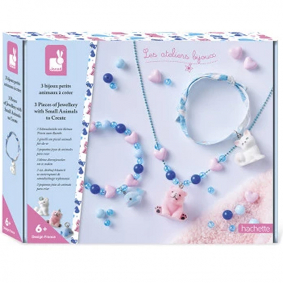 janod sieraden maken kleine dieren - 3st