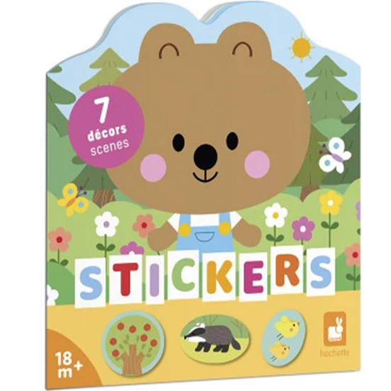janod stickerboek het bos