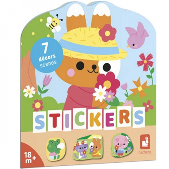 janod stickerboek het platteland