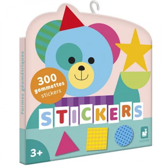 janod stickers geometrische vormen - 300st