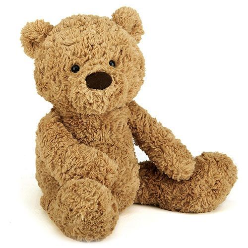 jellycat knuffelbeer bumbly bear - m - 42 cm 