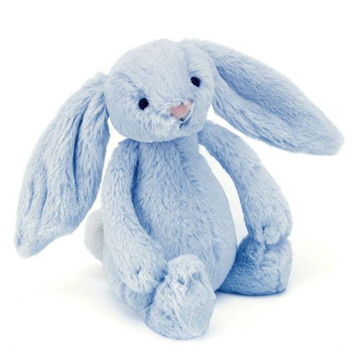 jellycat rammelaar bashful bunny - s - 18 cm