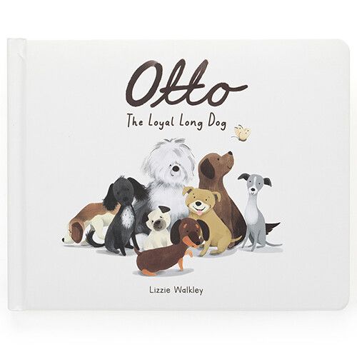 jellycat kartonboek otto the loyal long dog