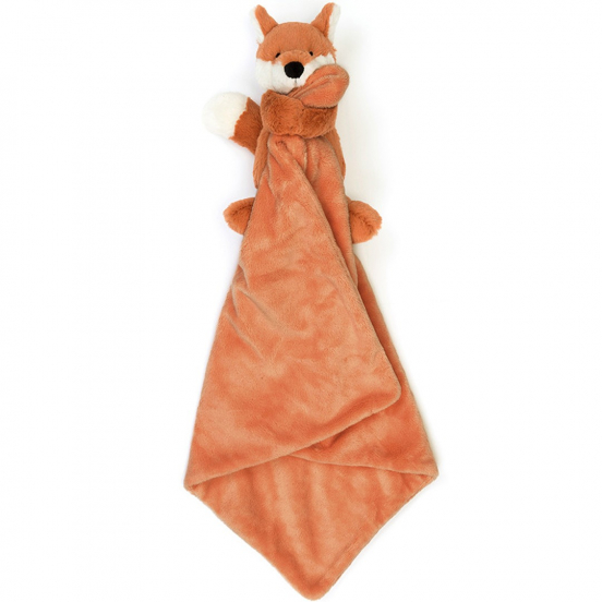 jellycat doudou bashful renard - 34 cm  