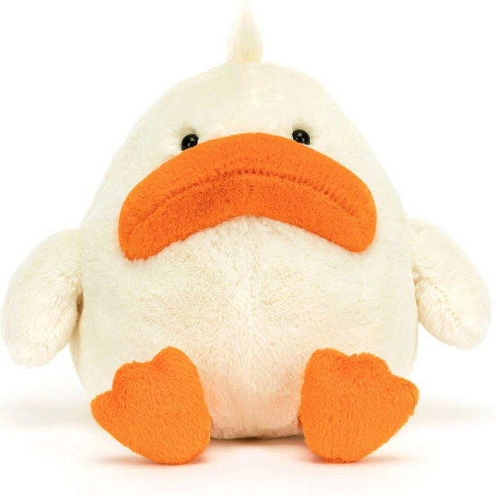 jellycat knuffeleend delia - 23 cm