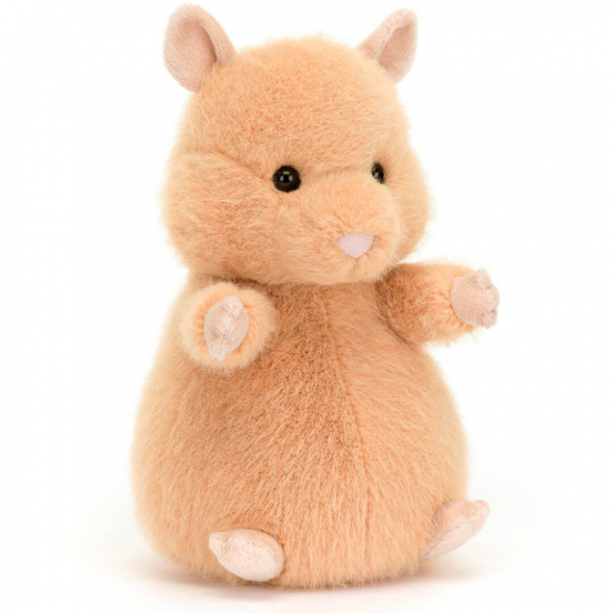 jellycat knuffelhamster hank - 18 cm